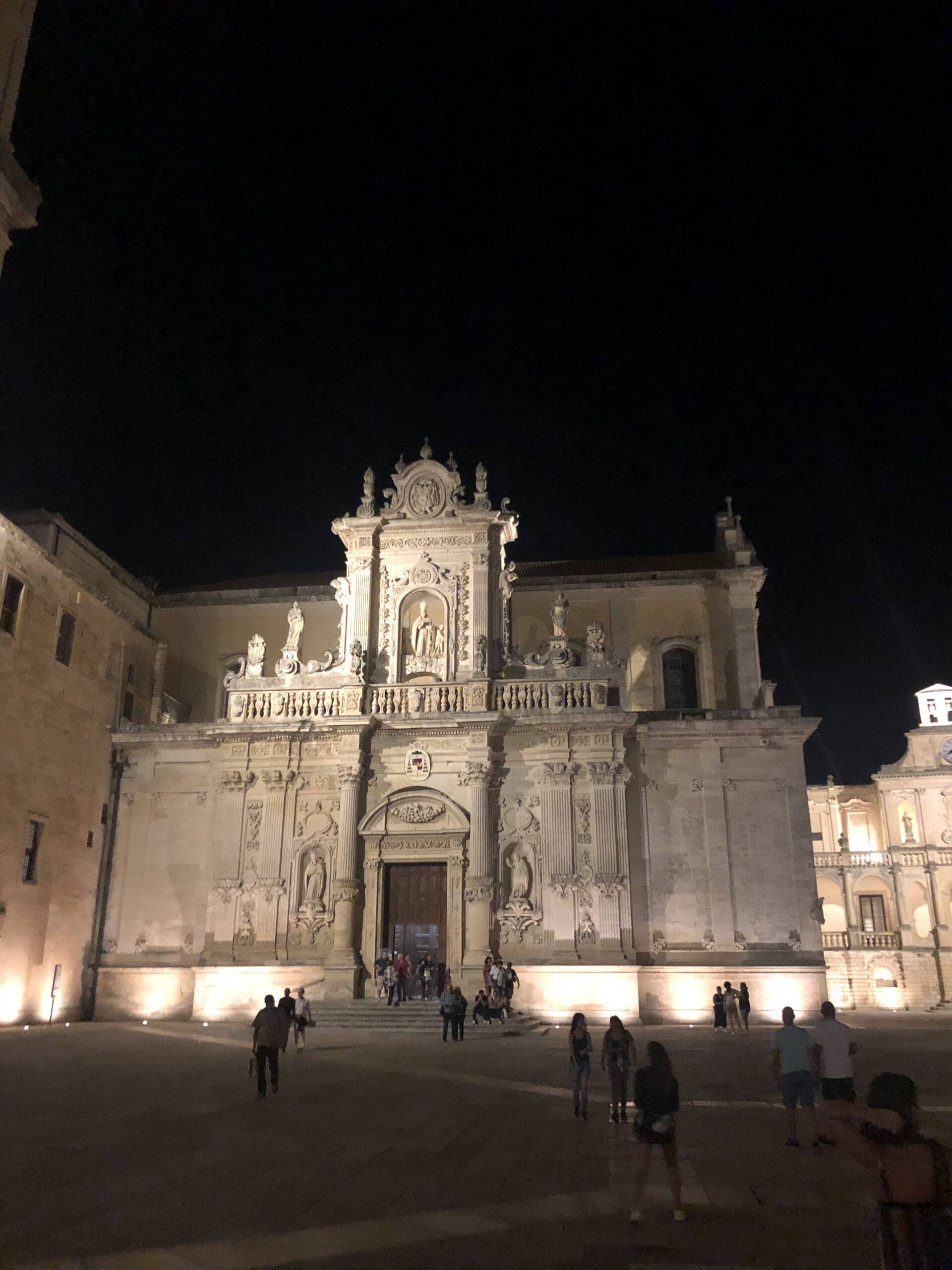 Lecce Duomo Facade