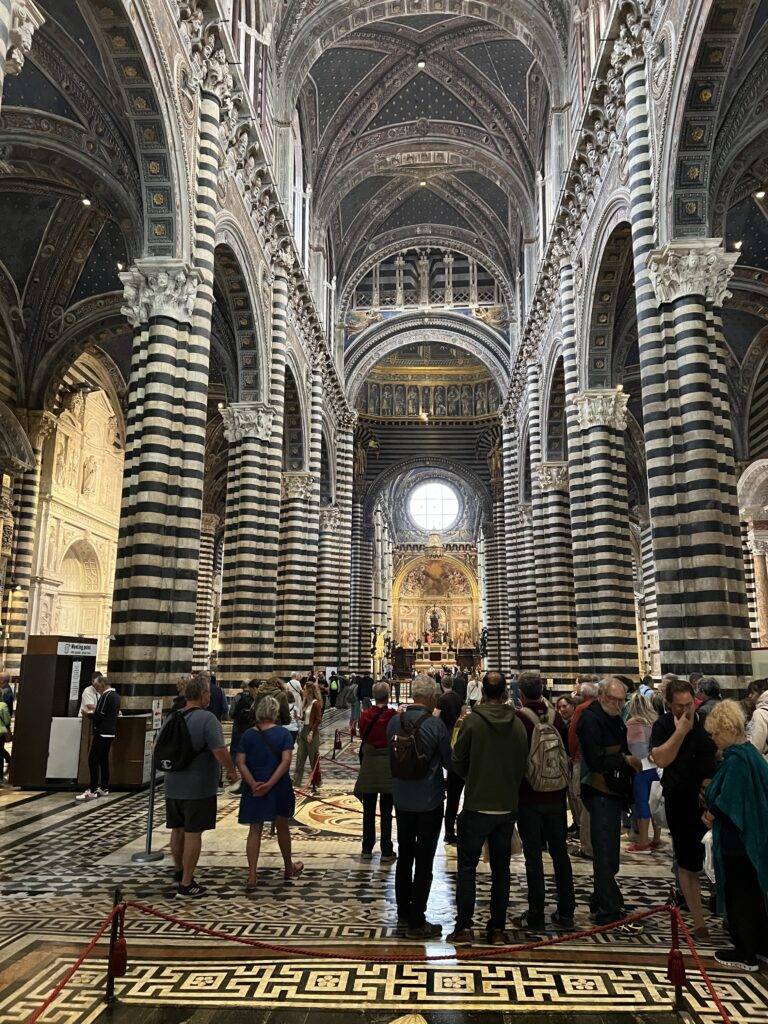 Inside Siena Cathedral