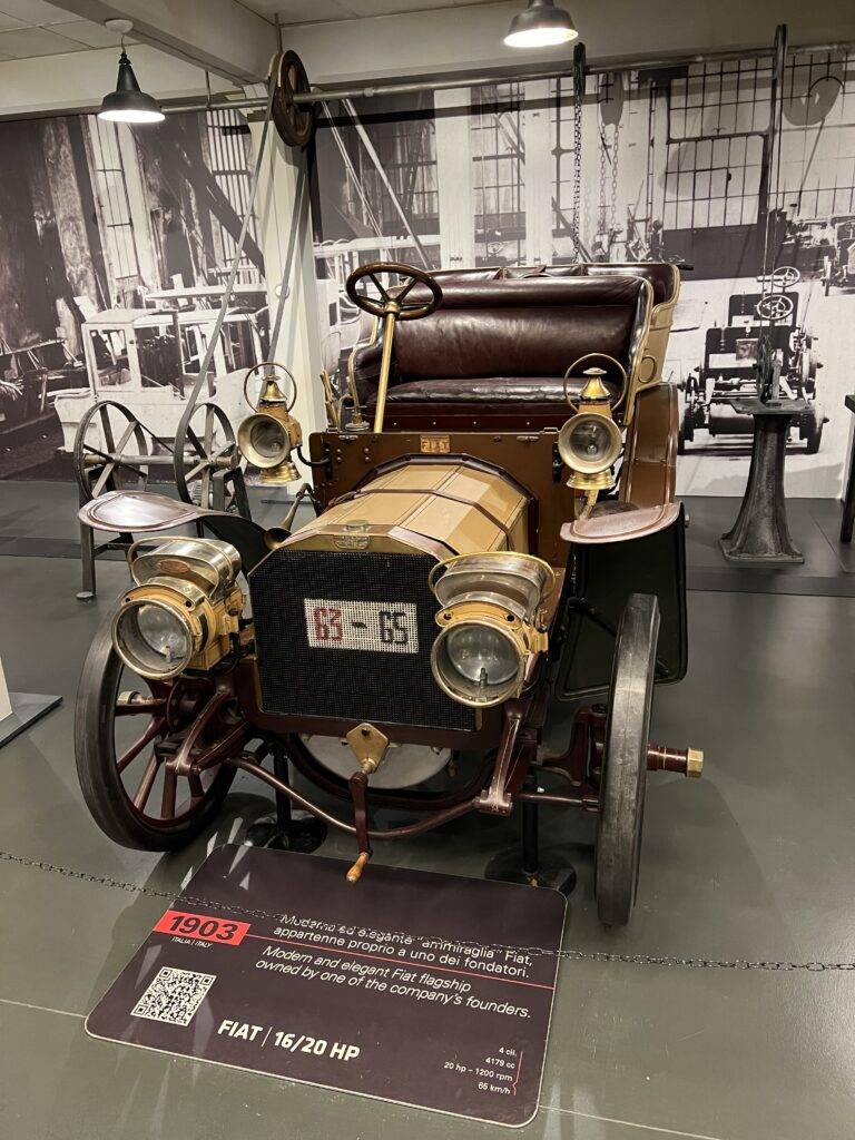 FIAT Antique Car | Turin Auto Museum