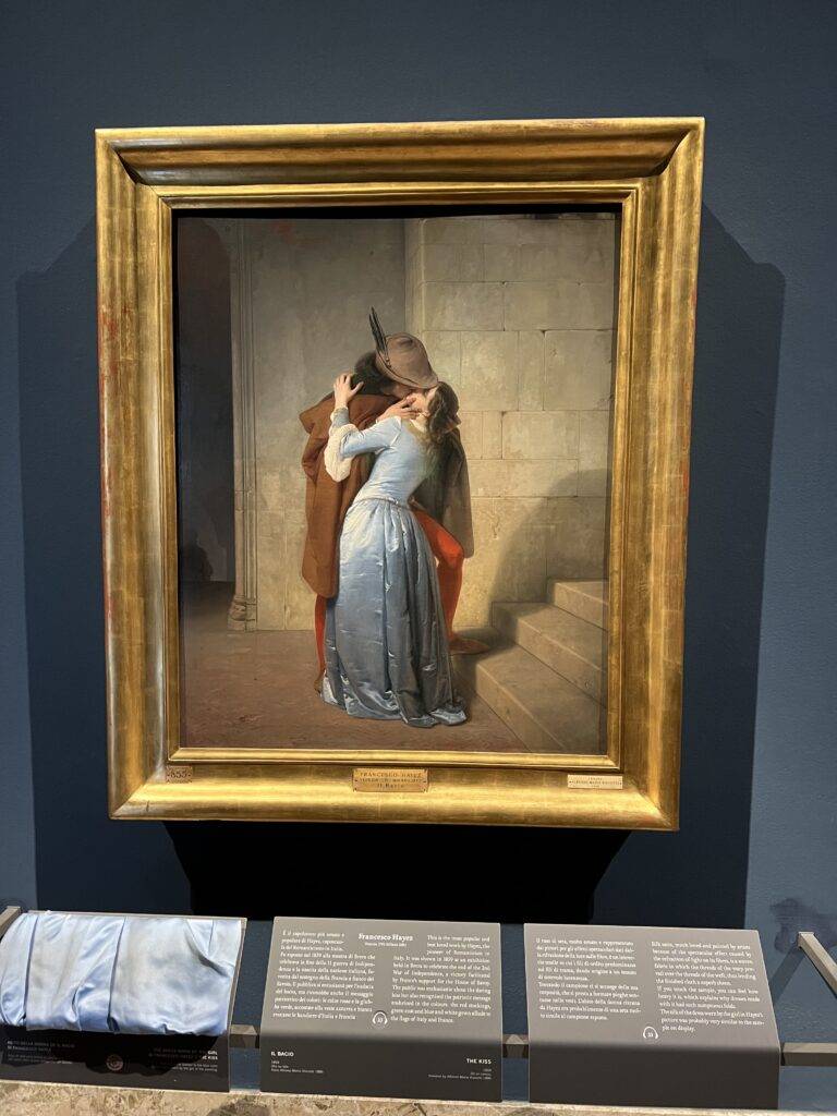 The Kiss - Pinacoteca di Brera